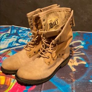 roxy jagger combat boots